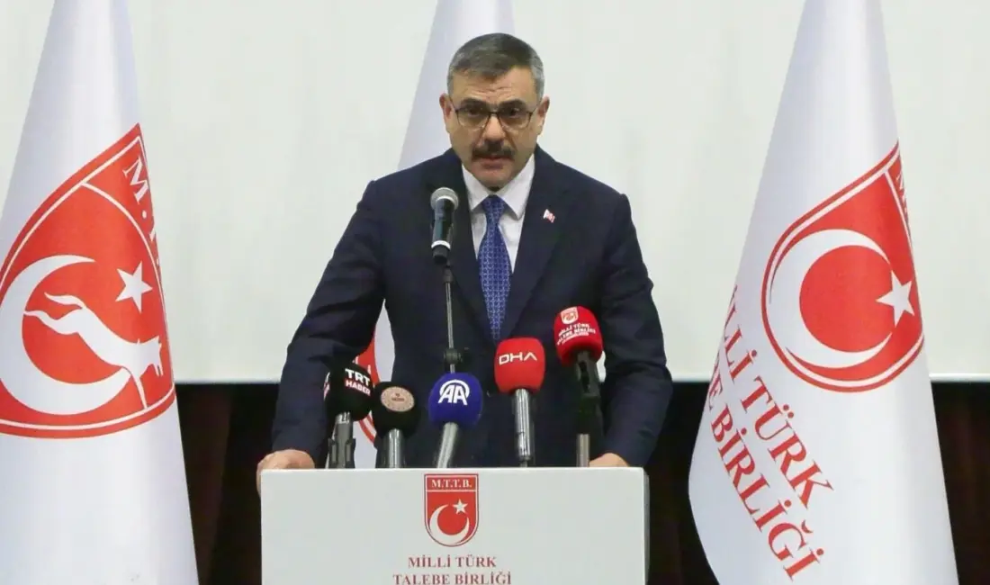 İçişleri Bakanı Mustafa Çiftçi, Milli Türk Talebe Birliği Genel Merkezi’nde