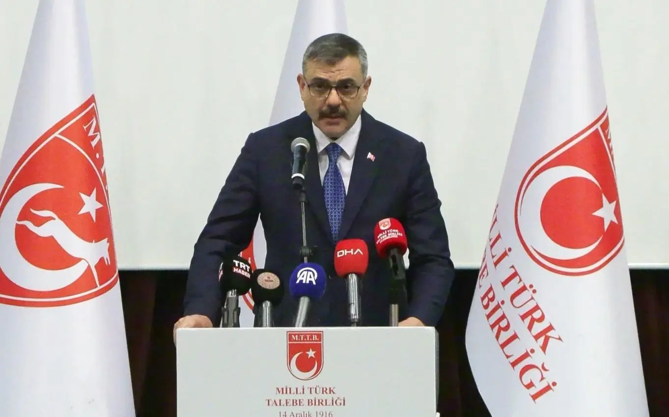 İçişleri Bakanı Mustafa Çiftçi, Milli Türk Talebe Birliği Genel Merkezi’nde