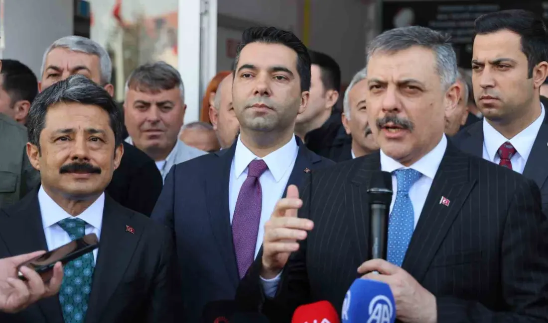 Kırşehir’de uzun süre kaymakamlık yaptığı Kaman ilçesini ziyaret eden İçişleri