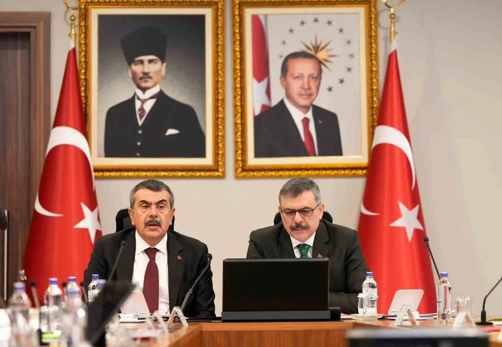 İçişleri Bakanı Mustafa Çiftçi ve Milli Eğitim Bakanı Yusuf Tekin’in