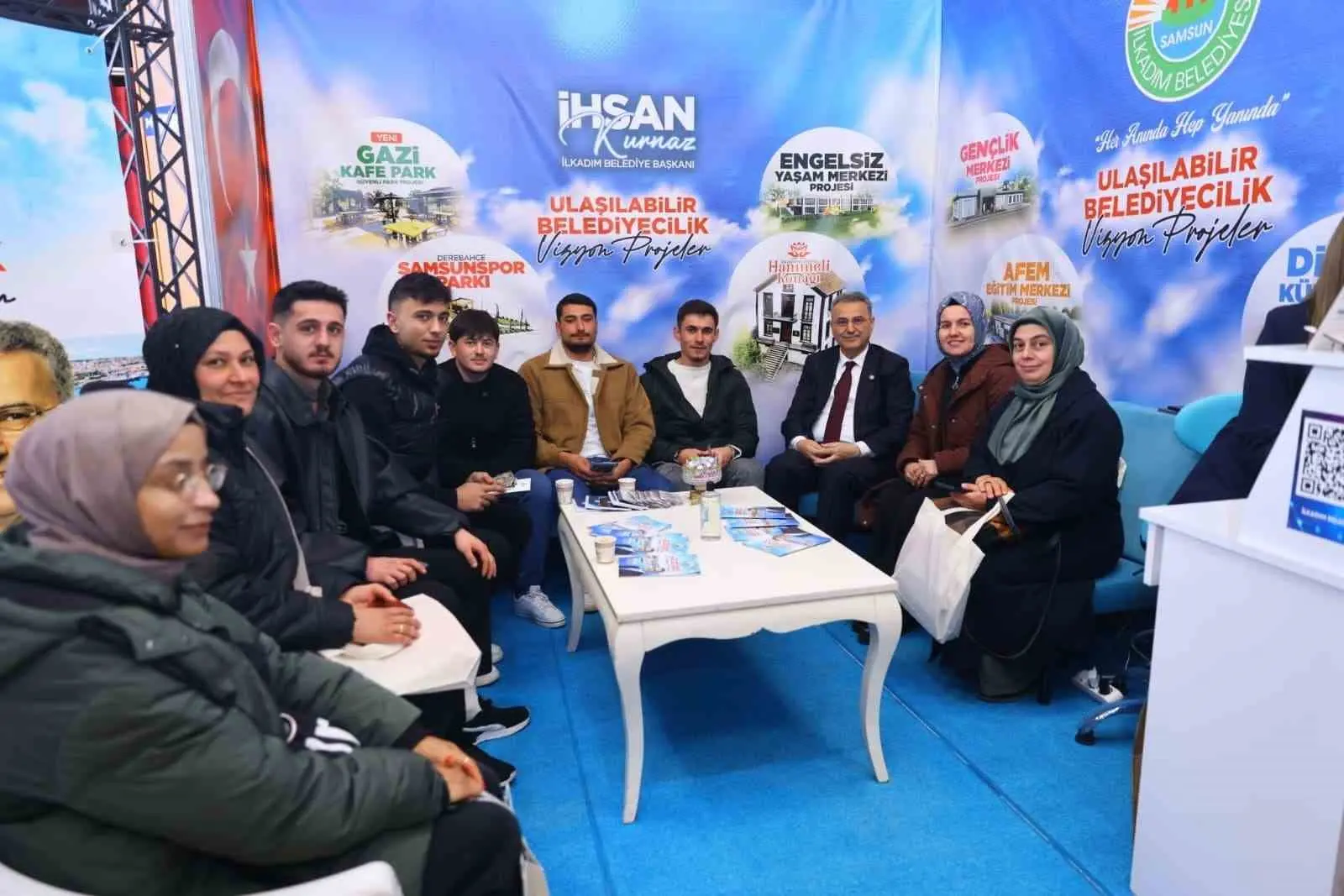 “Ulaşılabilir Belediyecilik” anlayışıyla, İlkadım Belediyesi tarafından hayata geçirilen vizyon projeler