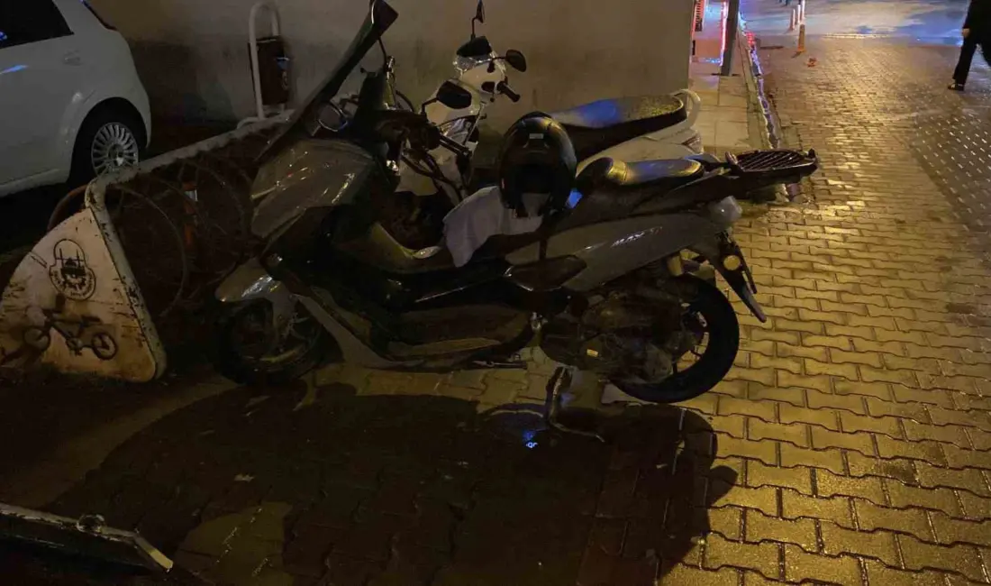 Bursa’nın İnegöl ilçesinde meydana gelen olayda, motosikletinden inerek diğer sürücüye