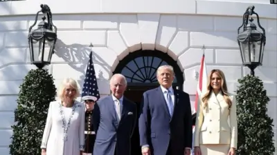 İngiltere Kralı III. Charles ve eşi Kraliçe Camilla, ABD’ye yaptıkları