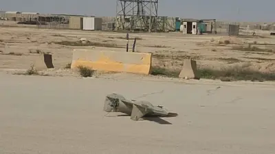 Irak’ta ABD öncülüğündeki uluslararası koalisyon güçlerinin Anbar vilayetindeki Ayn el-Esed