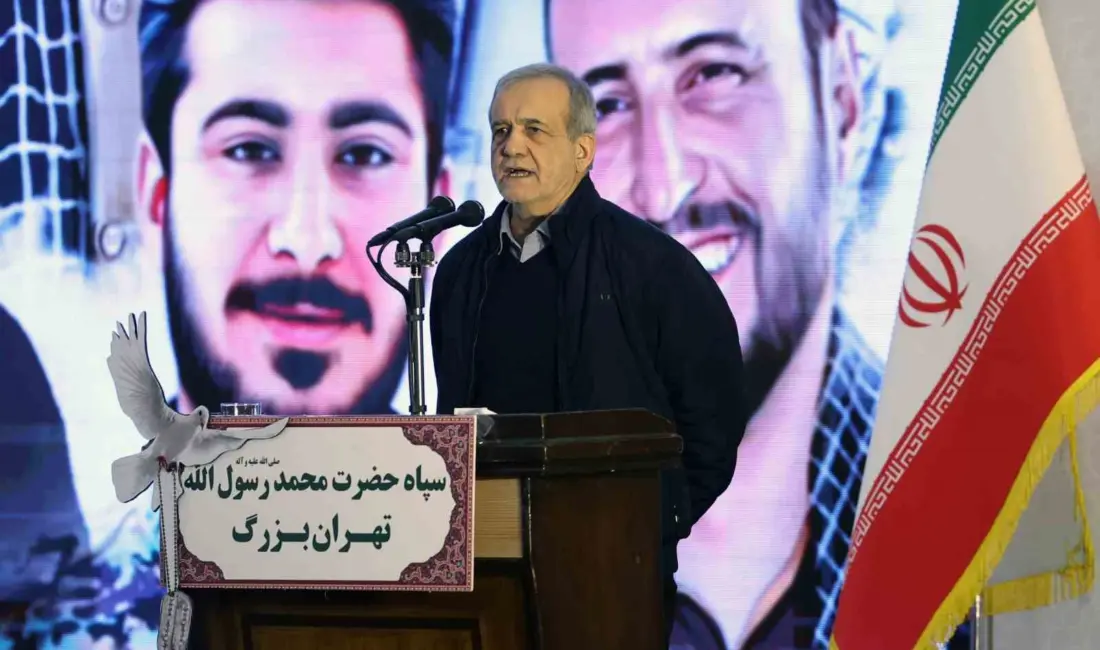 İran Cumhurbaşkanı Mesud Pezeşkiyan, “Sözde İran deniz ablukasındaki kışkırtıcı ve