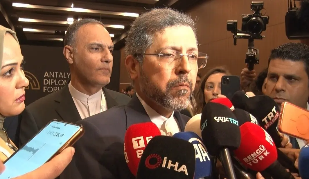 Antalya’da düzenlenen 5. Antalya Diplomasi Forumu’nda konuşan İran Dışişleri Bakan