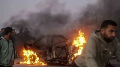 İsrail’in Gazze şehrine düzenlediği hava saldırısında aralarında Katar merkezli haber