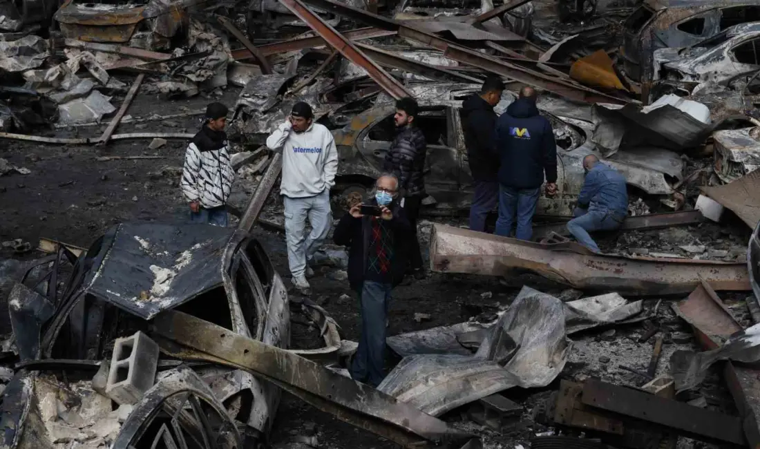 Lübnan Sağlık Bakanlığı, İsrail’in dün ülkenin çeşitli bölgelerine eş zamanlı