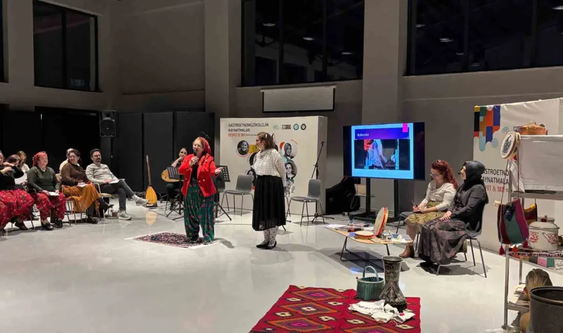 Nilüfer Belediyesi tarafından düzenlenen Gastroetnomüzikolojik Kaynatmalar etkinliğinde bu ay, baharın