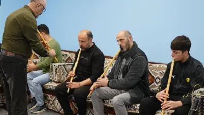 Kestel Belediyesi tarafından düzenlenen ney, mey ve kaval kursu geleneksel