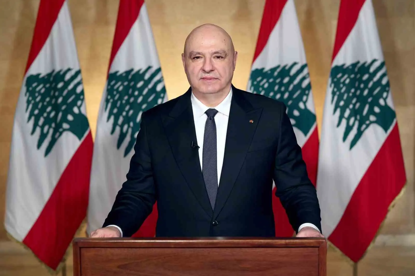 Lübnan Cumhurbaşkanı Joseph Aoun, Lübnan halkına hitap ettiği açıklamada İsrail-Lübnan
