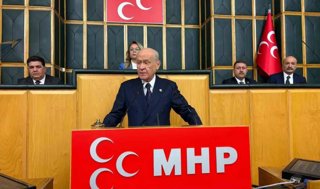 Milliyetçi Hareket Partisi (MHP) Genel Başkanı Devlet Bahçeli, “Terörsüz Türkiye,