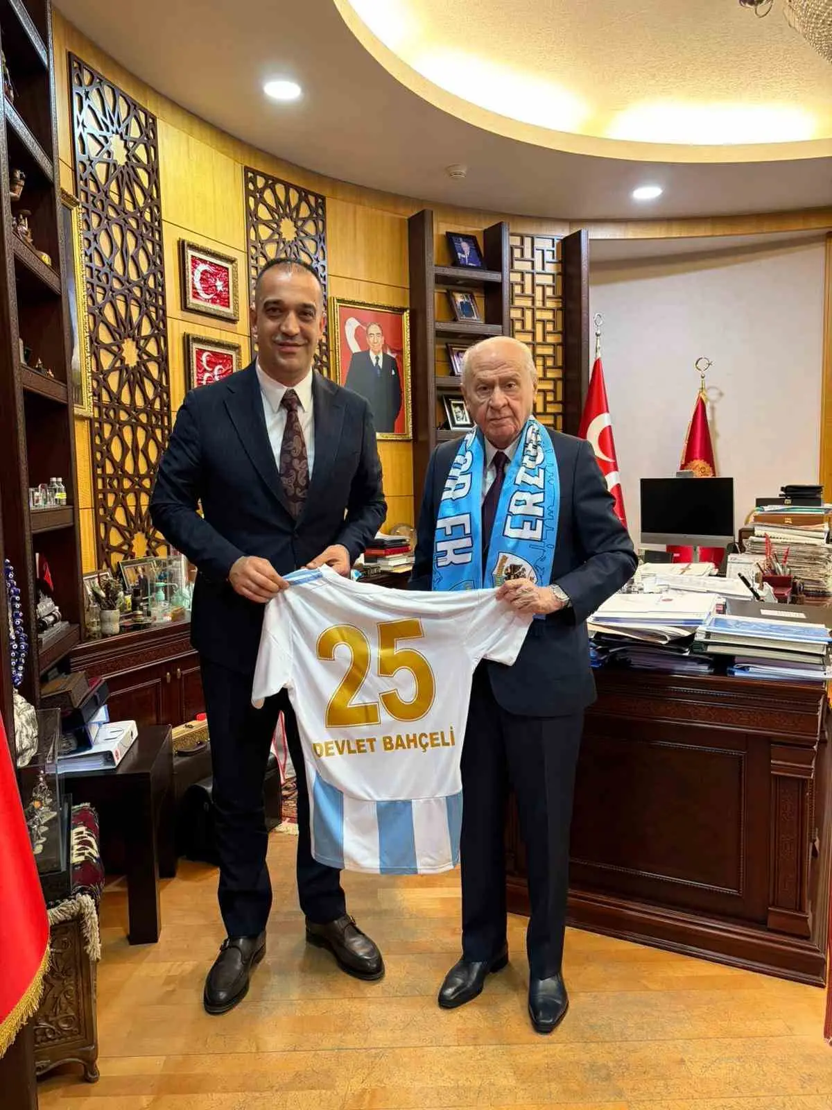 Milliyetçi Hareket Partisi (MHP) Erzurum İl Başkanı Adem Yurdagül, MHP
