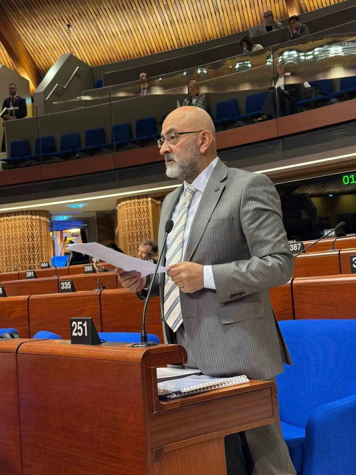 AK Parti Kayseri Milletvekili Dr. Murat Cahid Cıngı, Strazburg’daki Avrupa