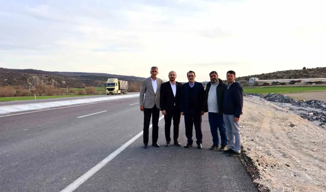 AK Parti Eskişehir Milletvekili Fatih Dönmez, Kırka geçidi dahil Eskişehir-Seyitgazi