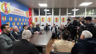 AK Parti Erzincan Milletvekili Süleyman Karaman, Erzincan Gazeteciler Cemiyetini (EGC)