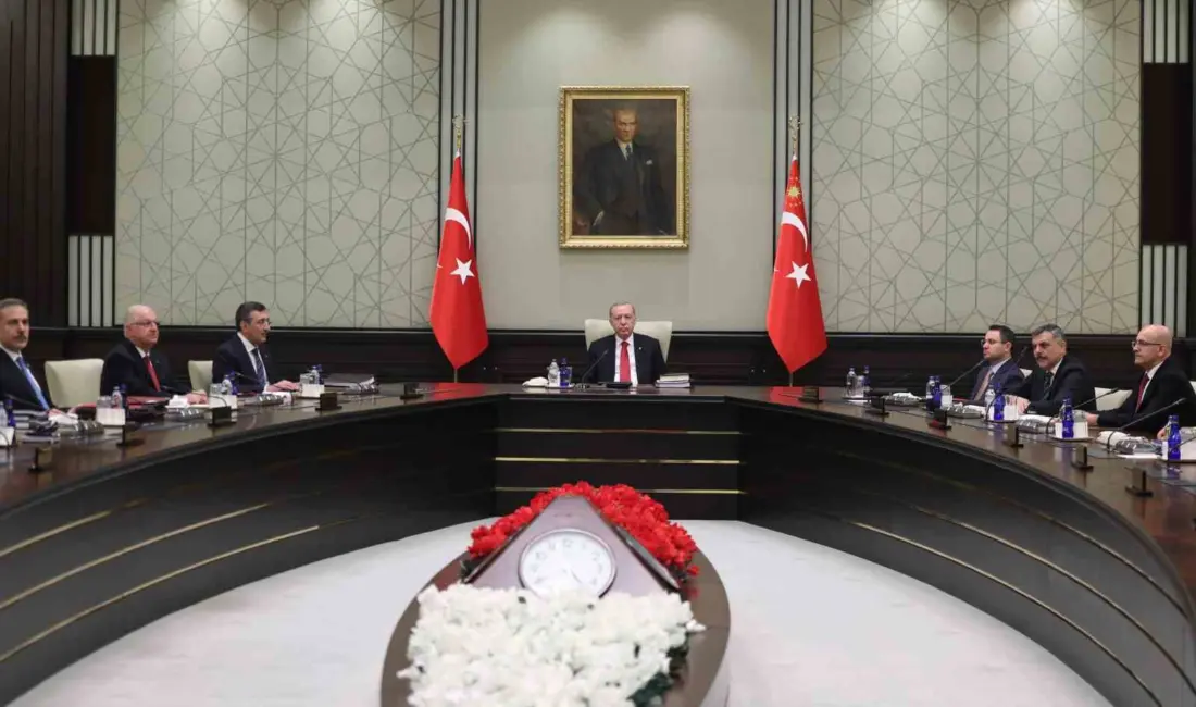 Milli Güvenlik Kurulu, Cumhurbaşkanı Recep Tayyip Erdoğan’ın başkanlığında toplandı.