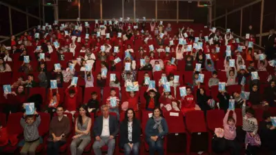 Nilüfer Belediyesi’nin düzenlediği Çocuklara Kitap Söyleşileri’nin konuğu yazar Ebru Akkaş