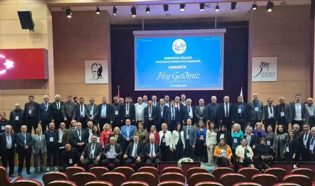 Türkiye’nin dört bir yanından Karabük’te buluşan muhtarlar, yerel yönetimlerin önemini