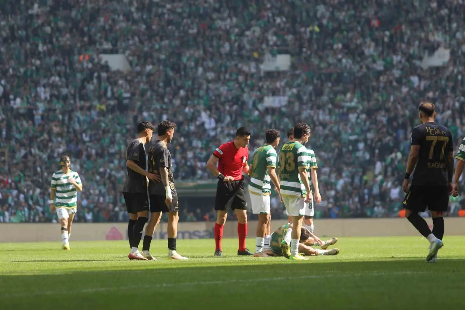 Bursaspor, Nesine 2. Lig Kırmızı Grup 33. haftasında Atatürk Spor