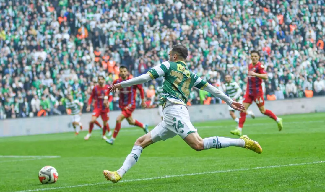 Nesine 2. Lig Kırmızı Grup 31. haftasında Bursaspor, sahasında karşılaştığı