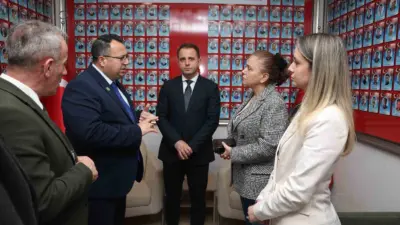 Bursa’da Nilüfer Belediyesi, Şehitler Haftası etkinlikleri çerçevesinde Mihraplı Şehitlik Yerleşkesi’nde