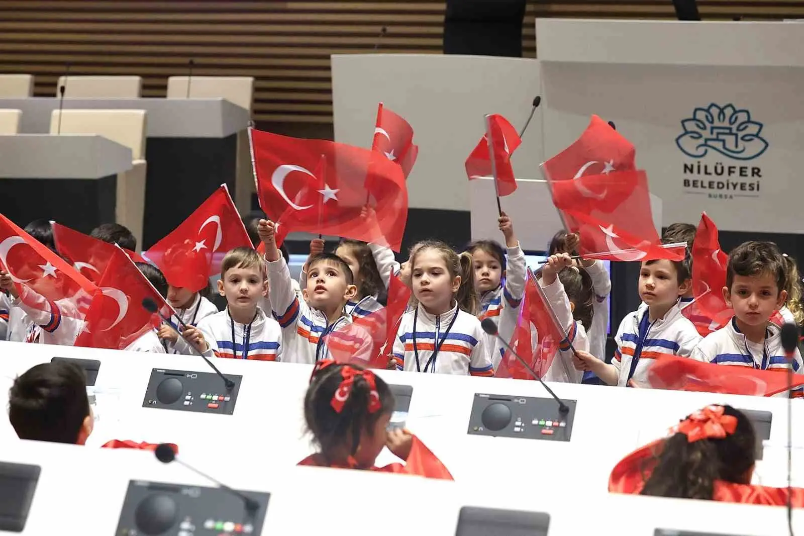 23 Nisan Ulusal Egemenlik ve Çocuk Bayramı kutlamaları kapsamında Nilüfer
