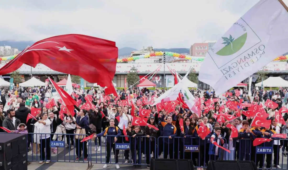 Osmangazi Belediyesi, Gazi Mustafa Kemal Atatürk’ün çocuklara armağan ettiği 23