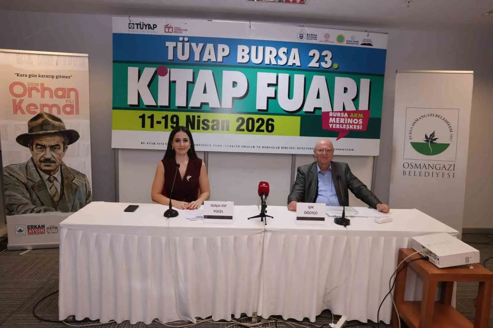 Osmangazi Belediyesi’nin 2026’yı Orhan Kemal Yılı ilan etmesi kapsamında Bursa