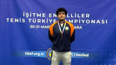Türkiye İşitme Engelliler Spor Federasyonu tarafından Ankara’da düzenlenen Büyükler Türkiye