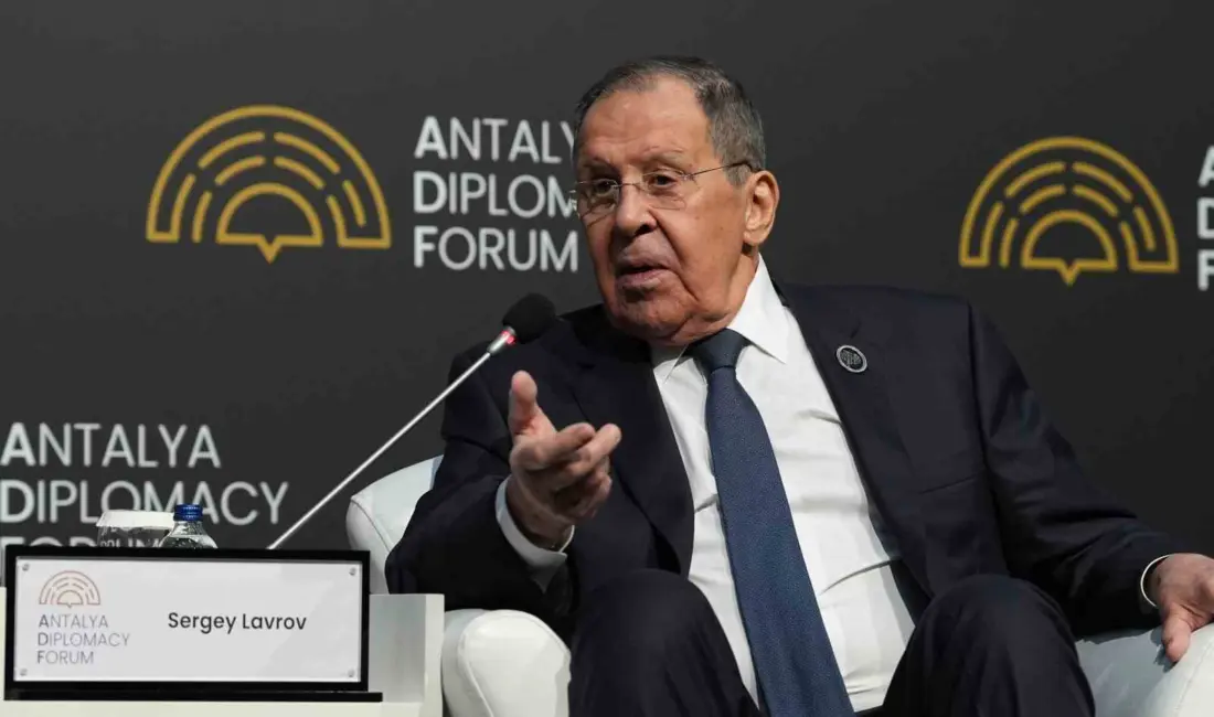 Antalya Diplomasi Forumu’nda konuşan Rusya Dışişleri Bakanı Sergey Lavrov, Ukrayna