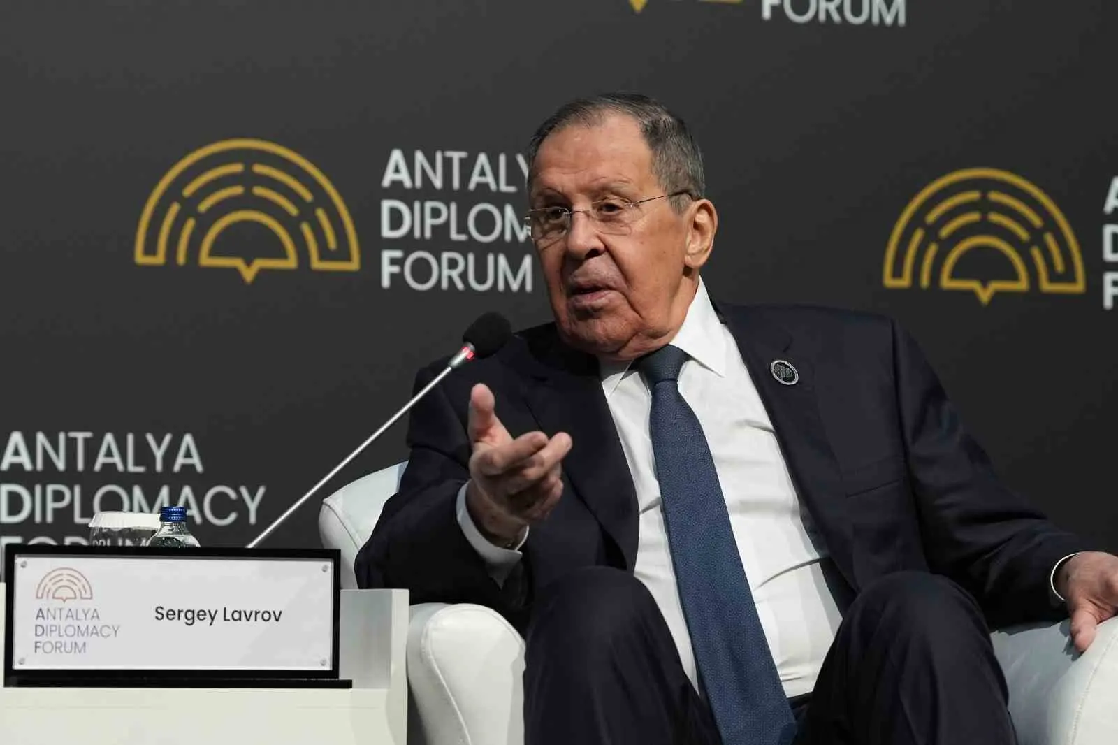 Antalya Diplomasi Forumu’nda konuşan Rusya Dışişleri Bakanı Sergey Lavrov, Ukrayna