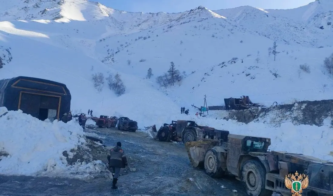 Rusya’ya bağlı Buryutya Özerk Cumhuriyeti’nde bulunan bir maden sahasında yapılan