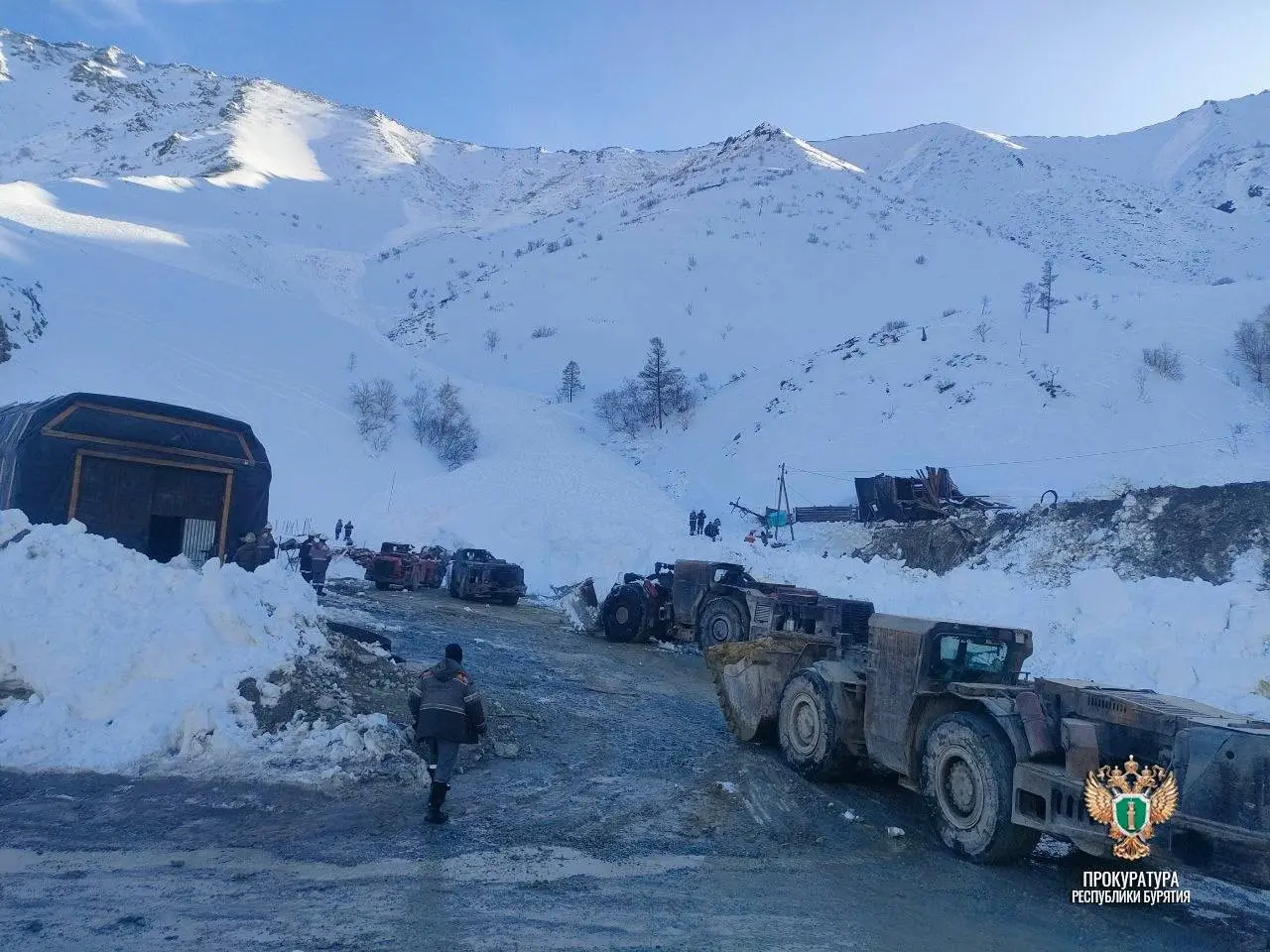 Rusya’ya bağlı Buryutya Özerk Cumhuriyeti’nde bulunan bir maden sahasında yapılan