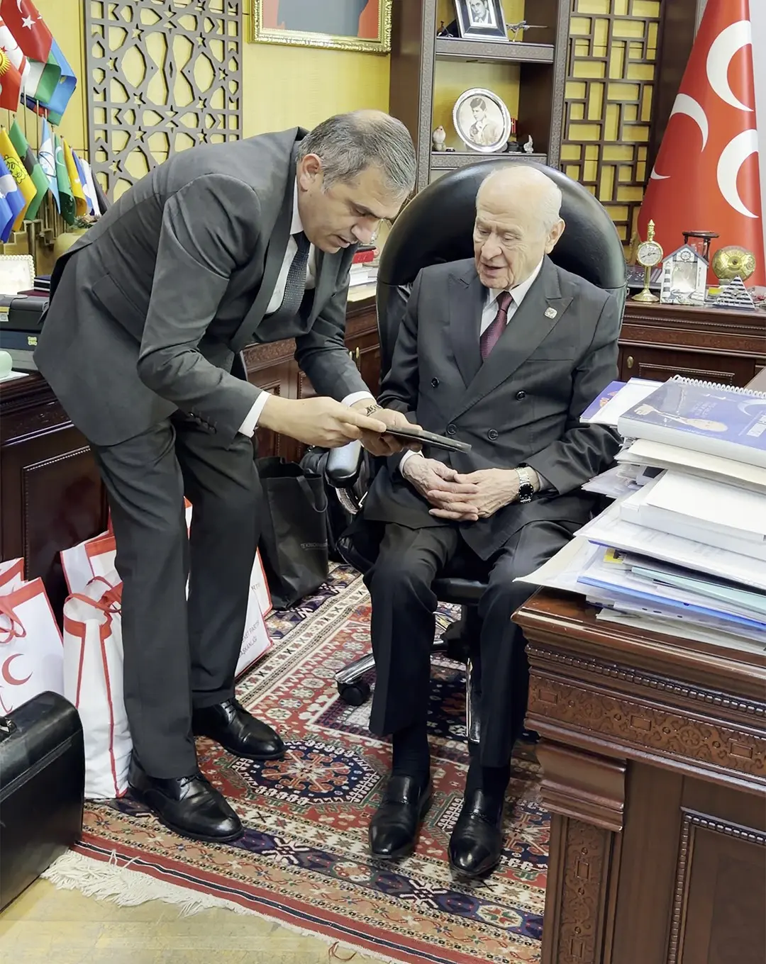 Milliyetçi Hareket Partisi (MHP) Samsun İl Başkanı Burhan Mucur, MHP