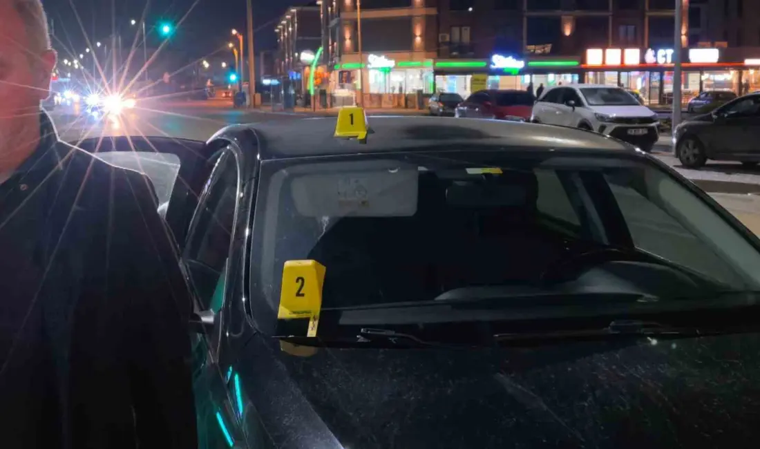 Bursa’nın İnegöl ilçesinde meydana gelen olayda, seyir halindeki otomobile yorgun