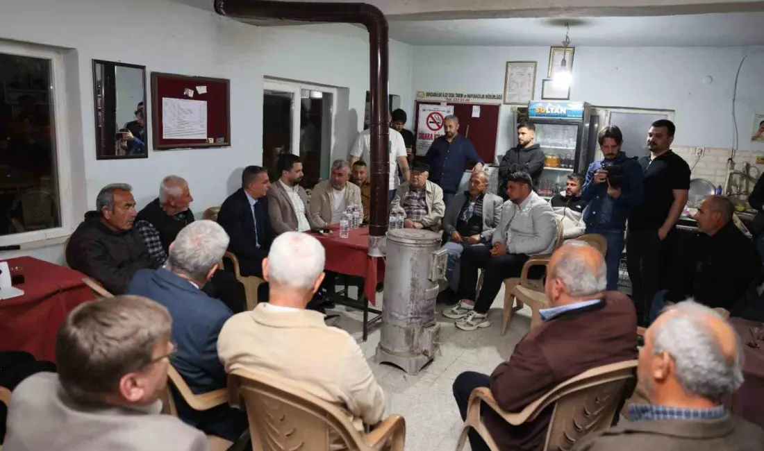 Şehzadeler Belediye Başkanı Hakan Şimşek, mahalle ziyaretlerini sürdürerek Halıtlı ve