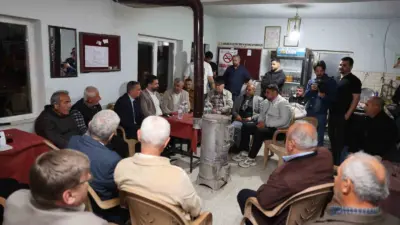 Şehzadeler Belediye Başkanı Hakan Şimşek, mahalle ziyaretlerini sürdürerek Halıtlı ve