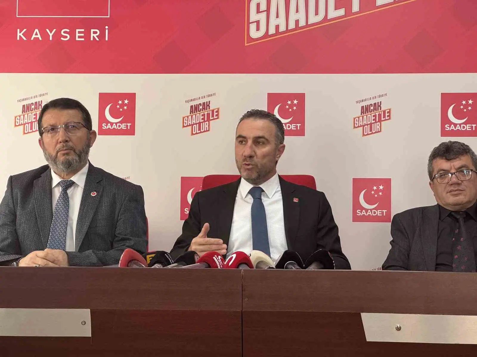 Saadet Partisi (SP) Kayseri İl Başkanı Erdal Altun, ’ivedi ve