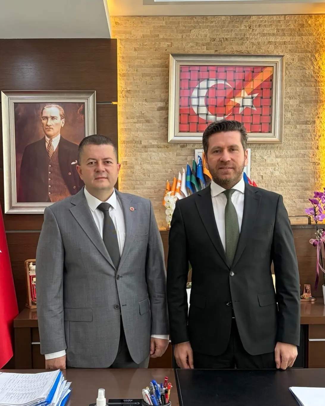 Tavas Belediyesi’nde Başkan Yardımcısı Osman Macit’in istifasının ardından göreve Veteriner