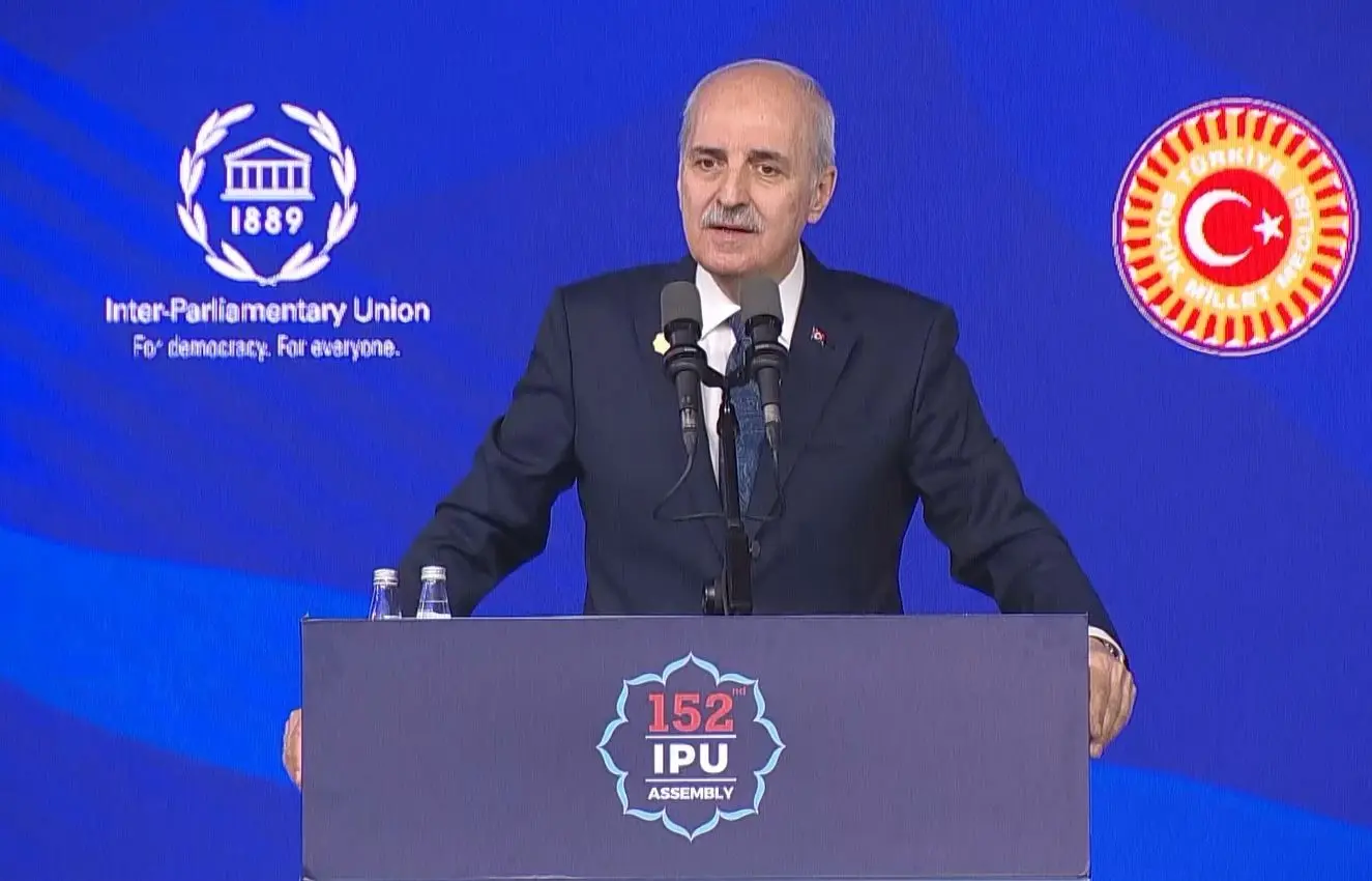 TBMM Başkanı Numan Kurtulmuş, “Fevkalade zor, fevkalade türbülanslı bir dönemden