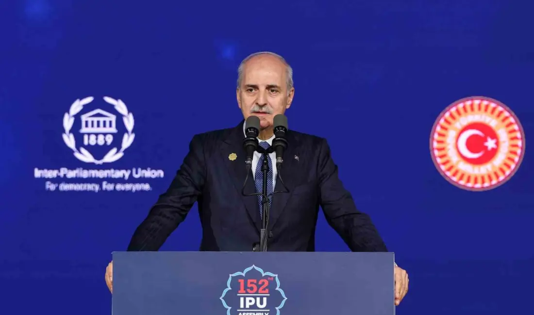 Türkiye Büyük Millet Meclisi (TBMM) Başkanı Numan Kurtulmuş, “Birleşmiş Milletler