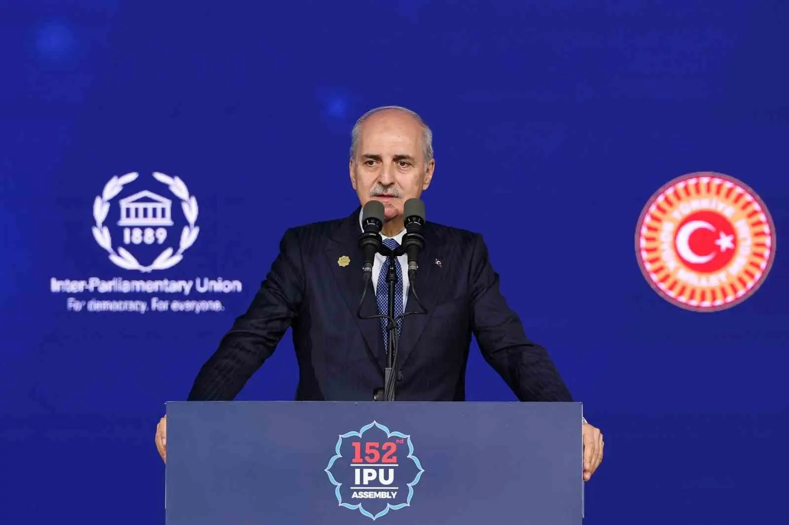 Türkiye Büyük Millet Meclisi (TBMM) Başkanı Numan Kurtulmuş, “Birleşmiş Milletler
