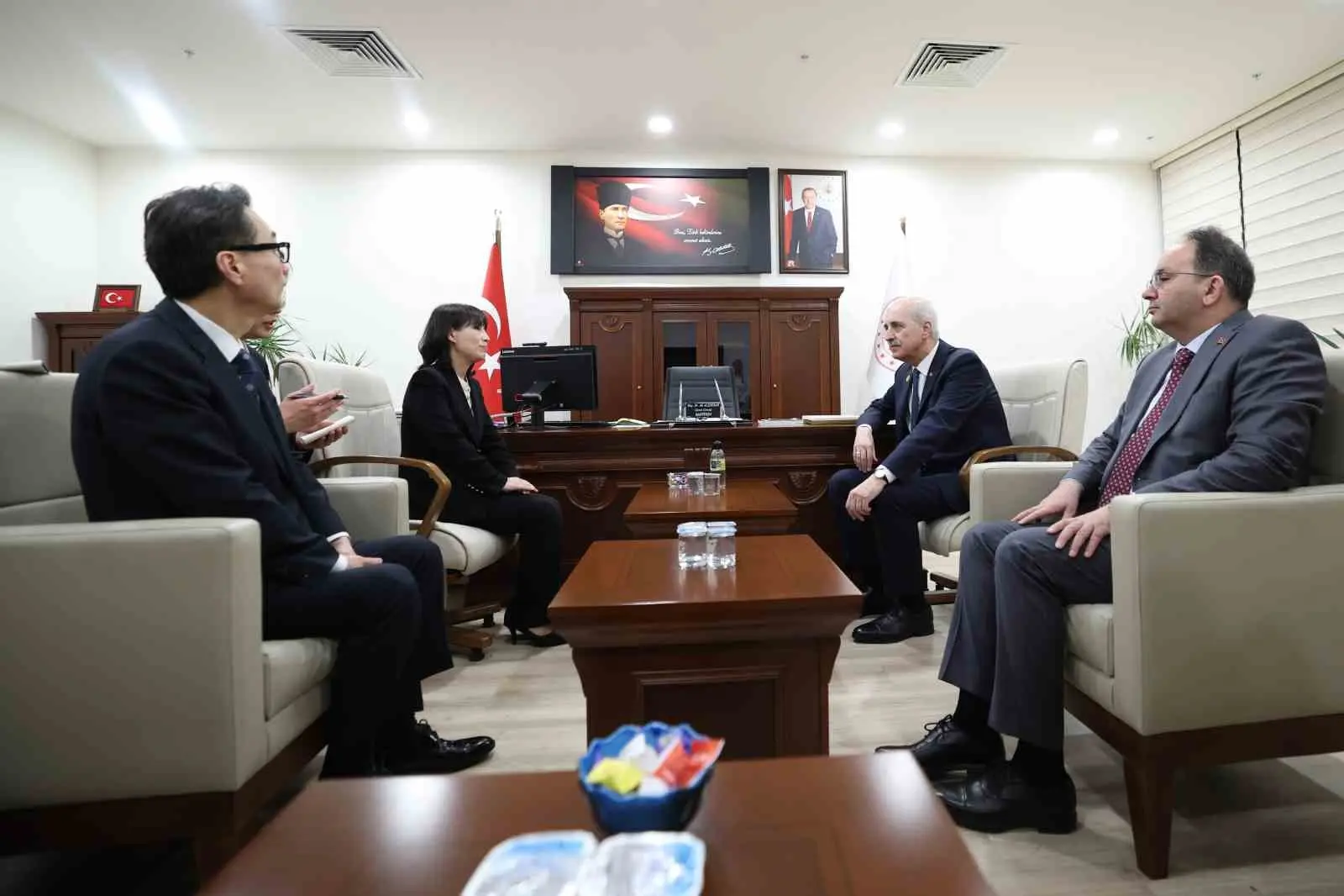 Türkiye Büyük Millet Meclisi (TBMM) Başkanı Numan Kurtulmuş, Parlamentolar Arası