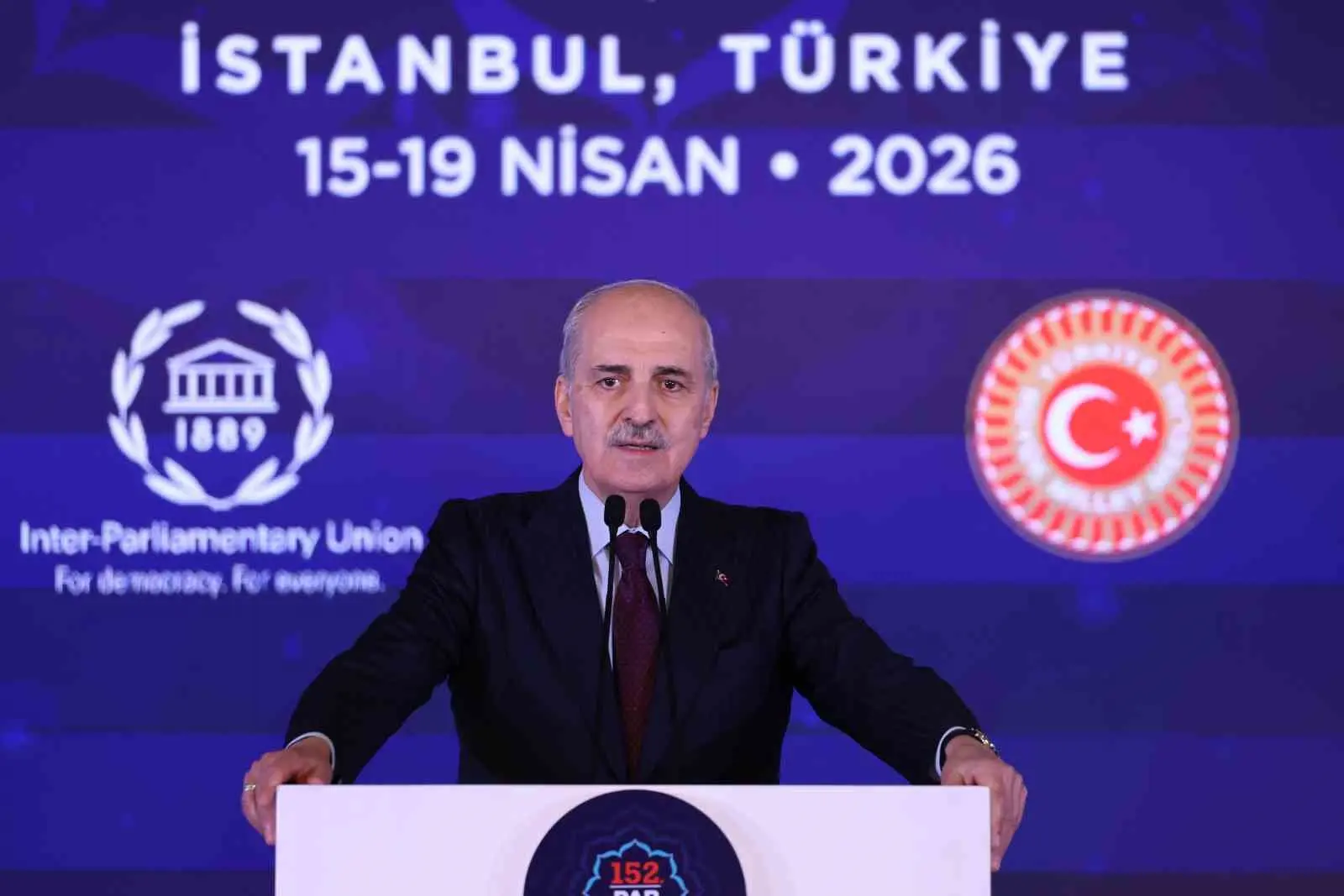 TBMM Başkanı Numan Kurtulmuş, “Umut, barış ve adalet bugün herhalde