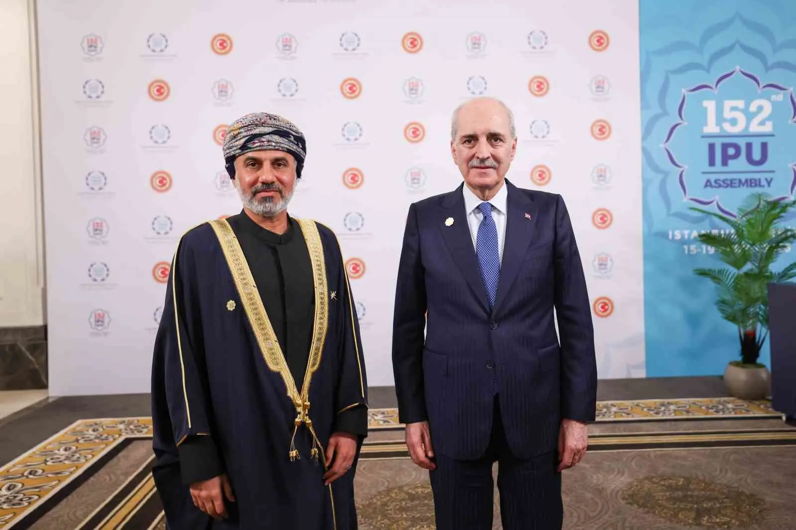 TBMM Başkanı Numan Kurtulmuş, Parlamentolar Arası Birlik (PAB) 152’nci Genel