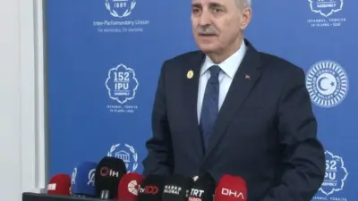 Türkiye Büyük Millet Meclisi (TBMM) Başkanı Numan Kurtulmuş, Kahramanmaraş’taki okul