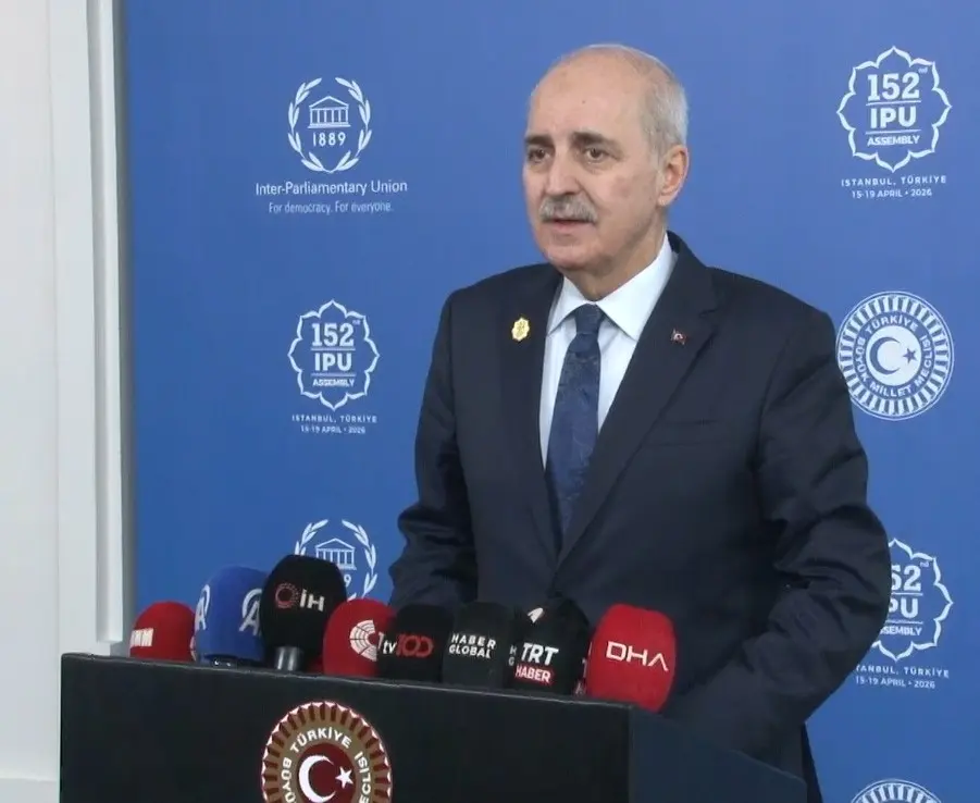Türkiye Büyük Millet Meclisi (TBMM) Başkanı Numan Kurtulmuş, Kahramanmaraş’taki okul