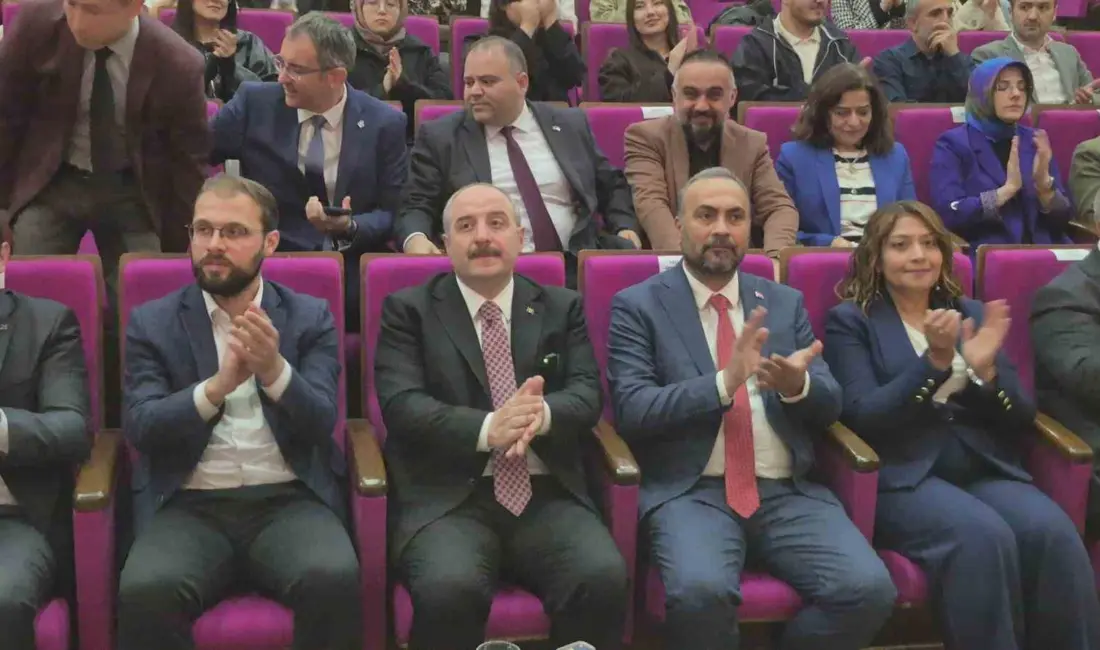 TBMM Sanayi ve Teknoloji Komisyonu Başkanı Mustafa Varank, Bartın’da katıldığı