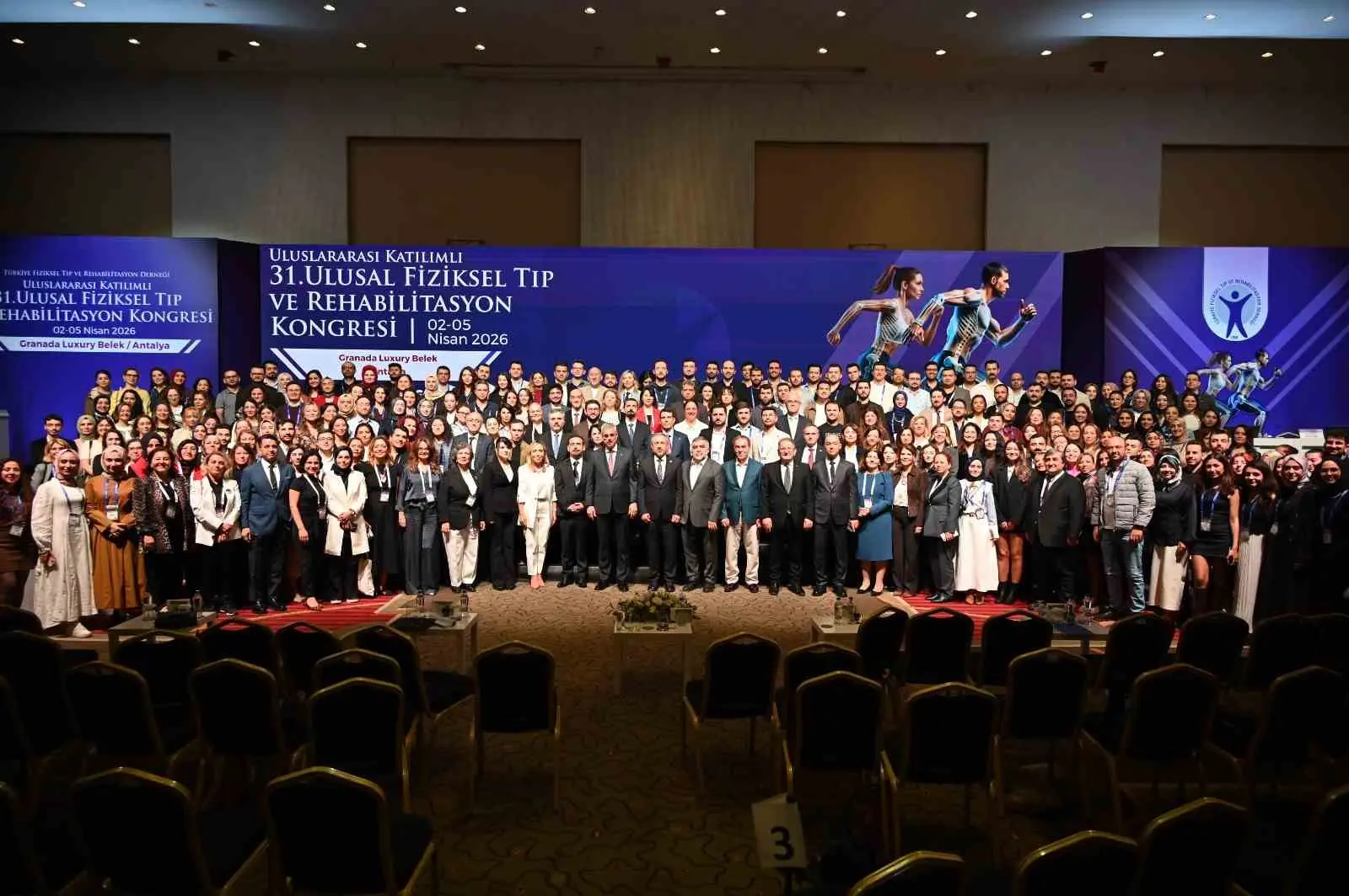 Türkiye Fiziksel Tıp ve Rehabilitasyon Derneği tarafından 2-5 Nisan 2026